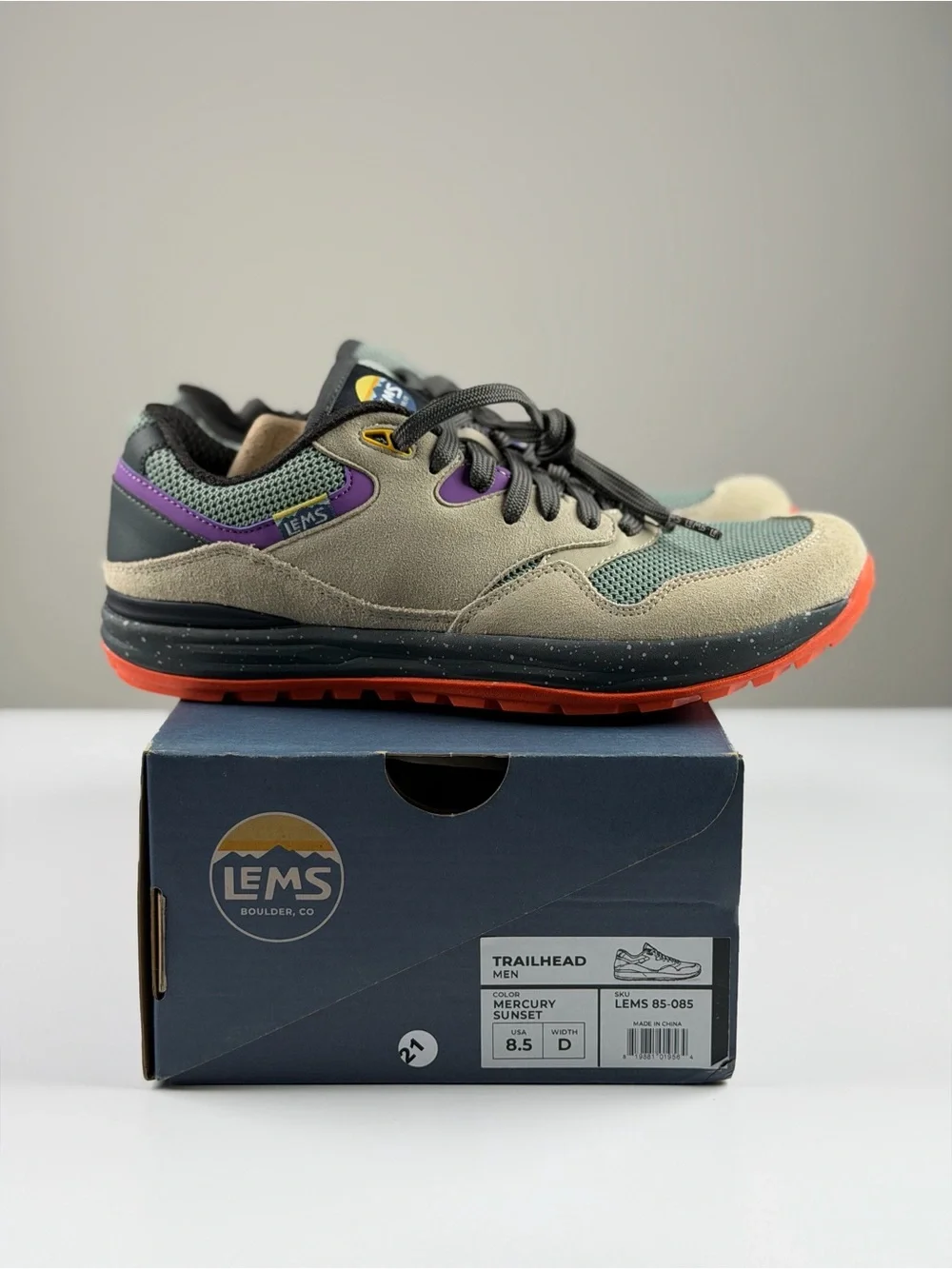 Lems Trailhead in Mercury Sunset, Size 8.5